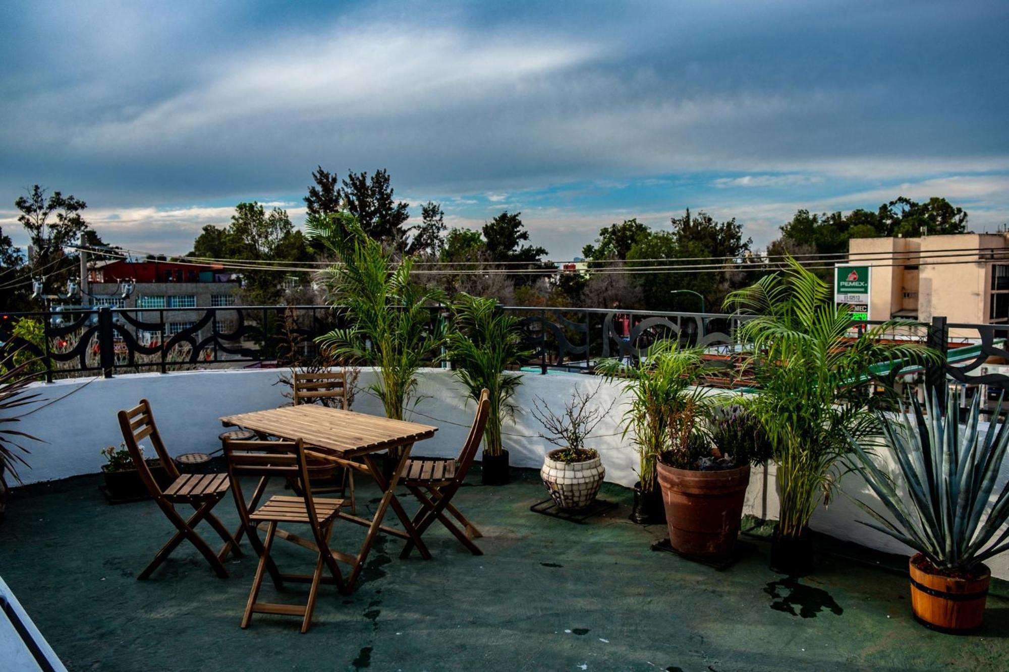 Modern Studio, Rooftop Charm, Cdmx Center2 México DF Exterior foto